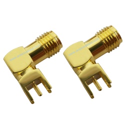 Right Angle SMA Adapter Connector For PCB